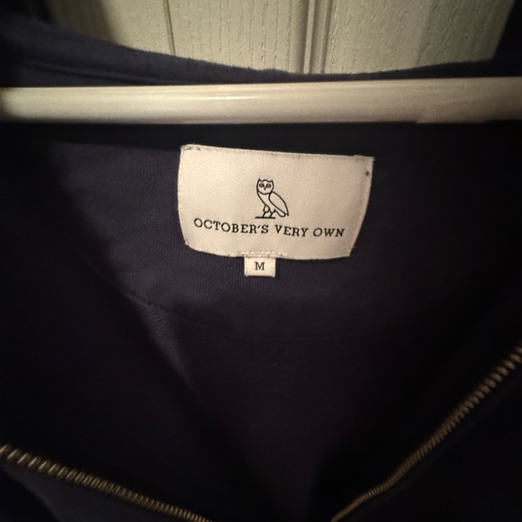 Navy Blue Ovo Zip up - Picture 2 of 3